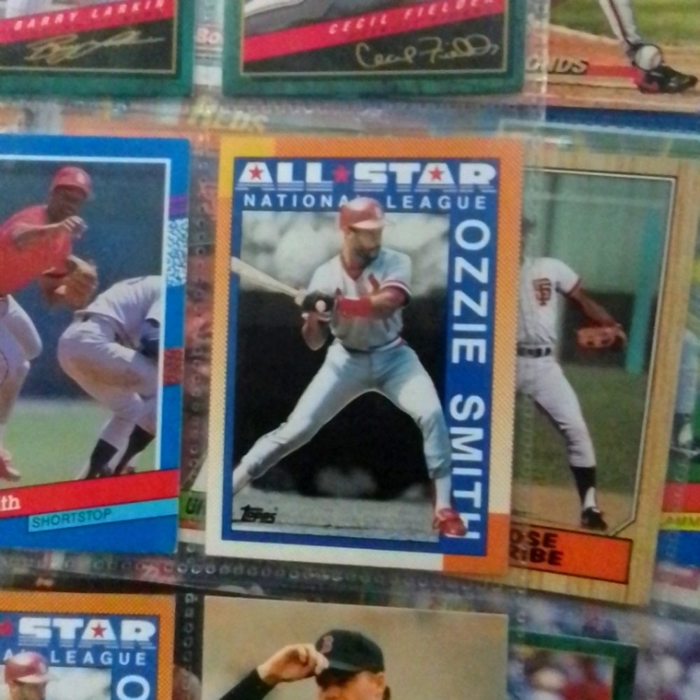 Ozzie Smith baseball card 400